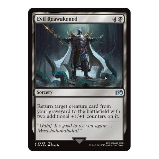 Evil Reawakened (FIN) #98 Uncommon FINAL FANTASY Magic: The Gathering: 2025