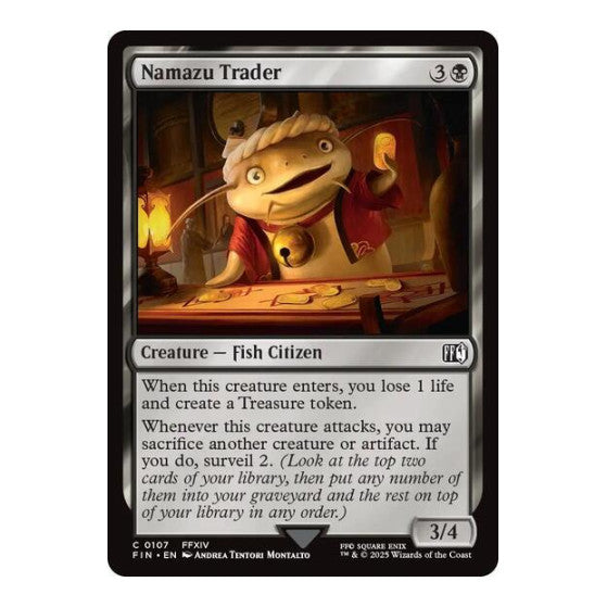 Namazu Trader (FIN) #107 Common FINAL FANTASY Magic: The Gathering: 2025