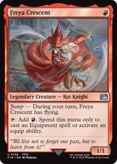 Freya Crescent (FIN) #138 Uncommon FINAL FANTASY Magic: The Gathering: 2025