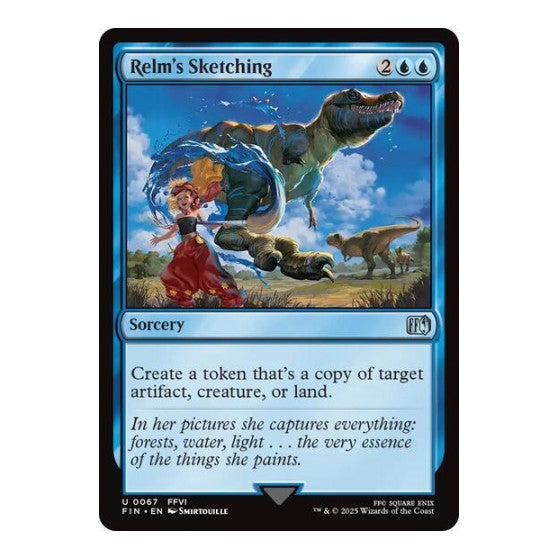 Relm's Sketching (FIN) #67 Uncommon FINAL FANTASY Magic: The Gathering: 2025