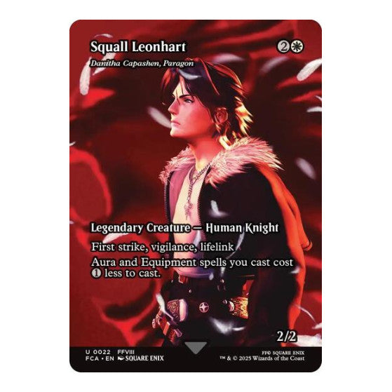 Squall Leonhart - Danitha Capashen, Paragon (Showcase) (FCA) #22 Uncommon (Lightly Played) FINAL FANTASY: Through the Ages Magic: The Gathering: 2025