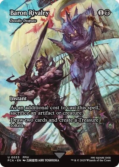 Baron Rivalry Deadly Dispute Showcase (FCA) #33 Uncommon (Lightly Played) FINAL FANTASY: Through the Ages Magic: The Gathering: 2025