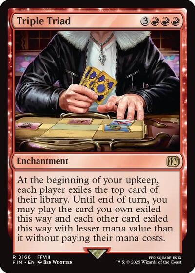 Triple Triad (FIN) #166 Rare FINAL FANTASY Magic: The Gathering: 2025