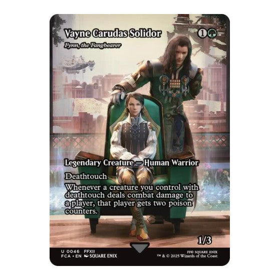 Vayne Carudas Solidor - Fynn, the Fangbearer (Showcase) (FCA) #46 Uncommon FINAL FANTASY: Through the Ages Magic: The Gathering: 2025