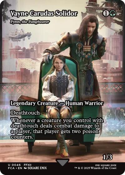 Vayne Carudas Solidor Fynn the Fangbearer Showcase (FCA) #46 Uncommon FINAL FANTASY: Through the Ages Magic: The Gathering: 2025