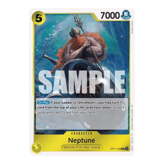 Neptune (OP11) #OP11-108 Rare A Fist of Divine Speed One Piece Card Game: 2025
