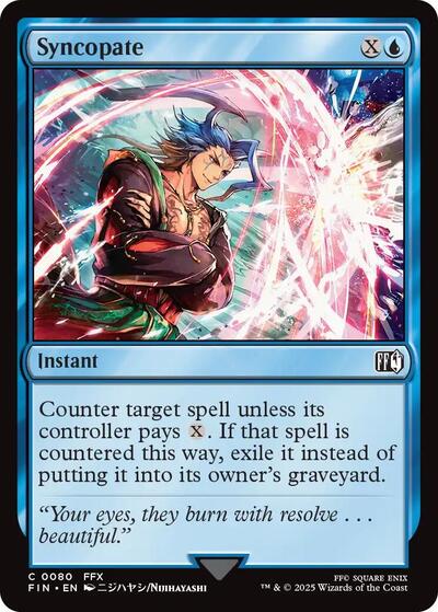 Syncopate (FIN) #80 Common FINAL FANTASY Magic: The Gathering: 2025