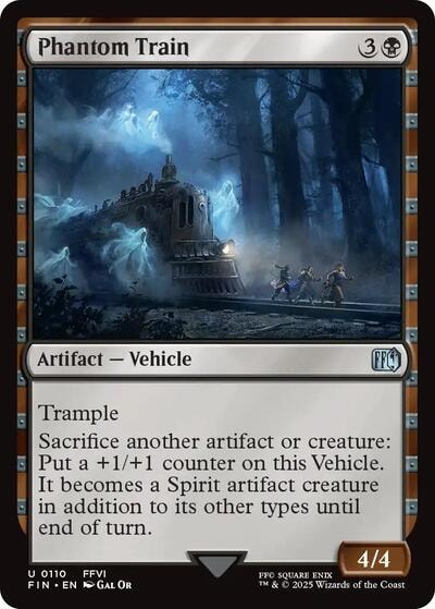 Phantom Train (FIN) #110 Uncommon FINAL FANTASY Magic: The Gathering: 2025