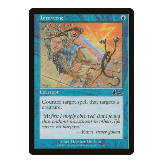 Intervene (ULG) #33 Common Urza's Legacy Magic: The Gathering: 1999