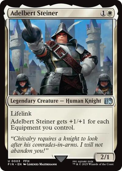 Adelbert Steiner (FIN) #3 Uncommon FINAL FANTASY Magic: The Gathering: 2025