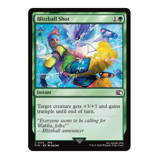 Blitzball Shot (FIN) #176 Common FINAL FANTASY Magic: The Gathering: 2025