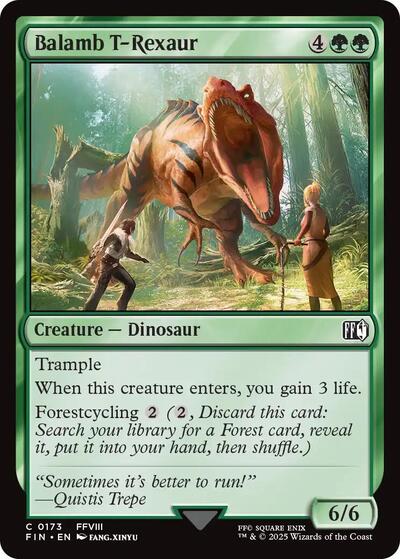 Balamb T Rexaur (FIN) #173 Common FINAL FANTASY Magic: The Gathering: 2025