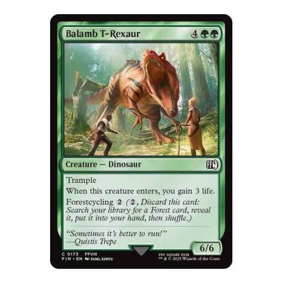 Balamb T-Rexaur (FIN) #173 Common FINAL FANTASY Magic: The Gathering: 2025