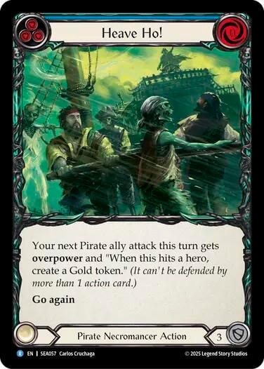 Heave Ho! () #SEA057 Rare High Seas Flesh and Blood TCG: 2025