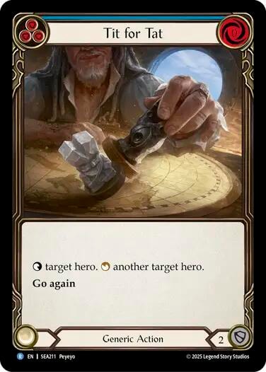 Tit for Tat () #SEA211 Rare High Seas Flesh and Blood TCG: 2025