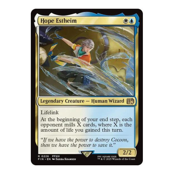 Hope Estheim (FIN) #226 Rare (Near Mint) FINAL FANTASY Magic: The Gathering: 2025