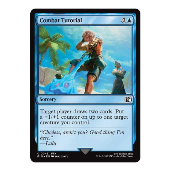 Combat Tutorial (FIN) #48 Common FINAL FANTASY Magic: The Gathering: 2025