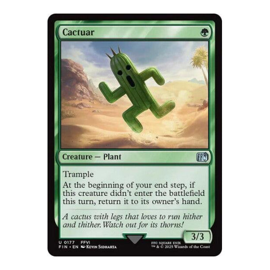 Cactuar (FIN) #177 Uncommon FINAL FANTASY Magic: The Gathering: 2025