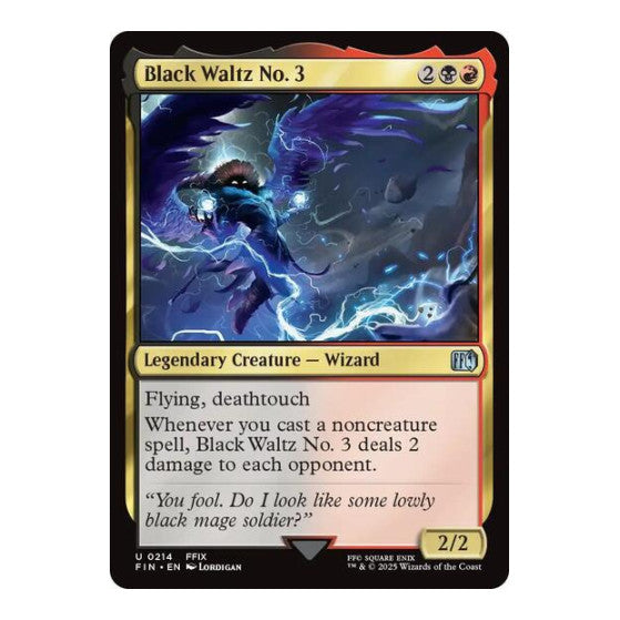 Black Waltz No. 3 (FIN) #214 Uncommon FINAL FANTASY Magic: The Gathering: 2025