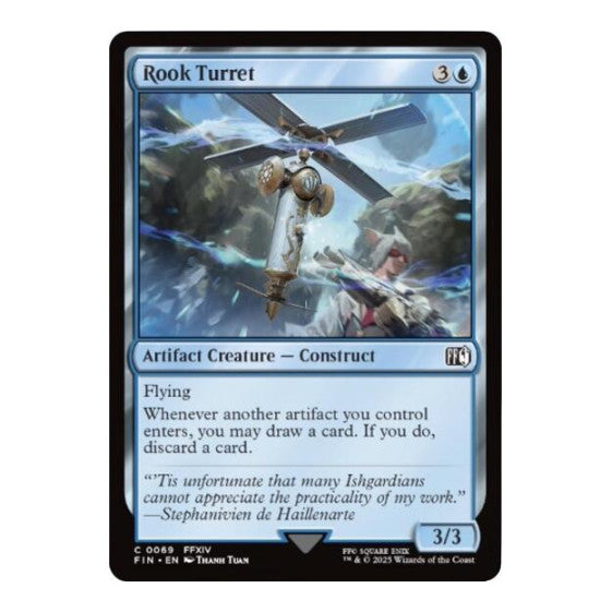 Rook Turret (FIN) #69 Common FINAL FANTASY Magic: The Gathering: 2025