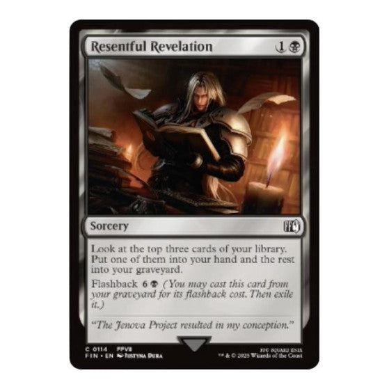 Resentful Revelation (FIN) #114 Common FINAL FANTASY Magic: The Gathering: 2025