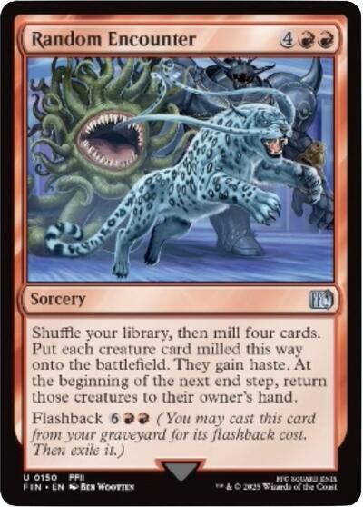 Random Encounter (FIN) #150 Uncommon FINAL FANTASY Magic: The Gathering: 2025