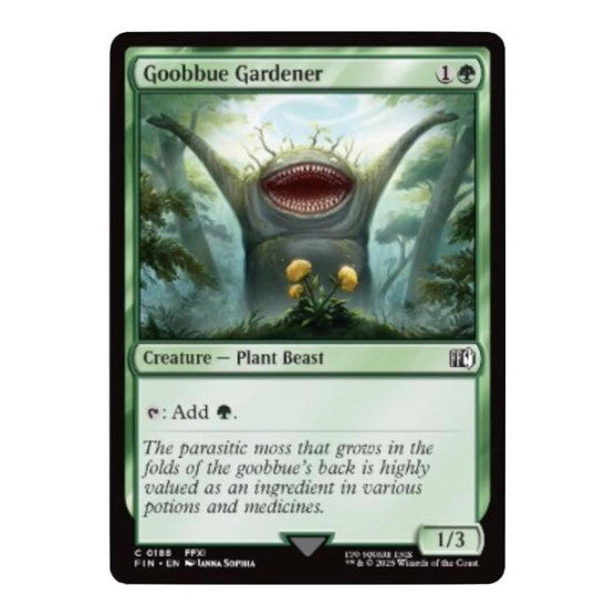 Goobbue Gardener (FIN) #188 Common FINAL FANTASY Magic: The Gathering: 2025