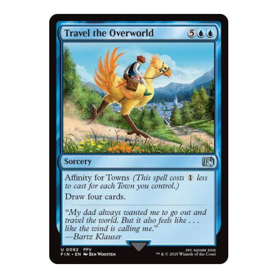 Travel the Overworld (FIN) #82 Uncommon FINAL FANTASY Magic: The Gathering: 2025