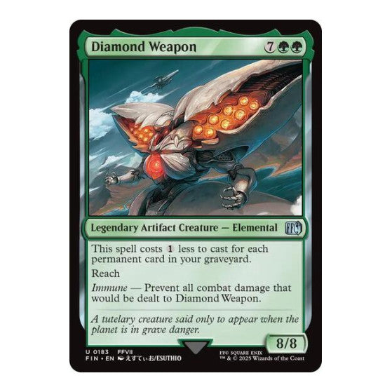 Diamond Weapon (FIN) #183 Uncommon FINAL FANTASY Magic: The Gathering: 2025