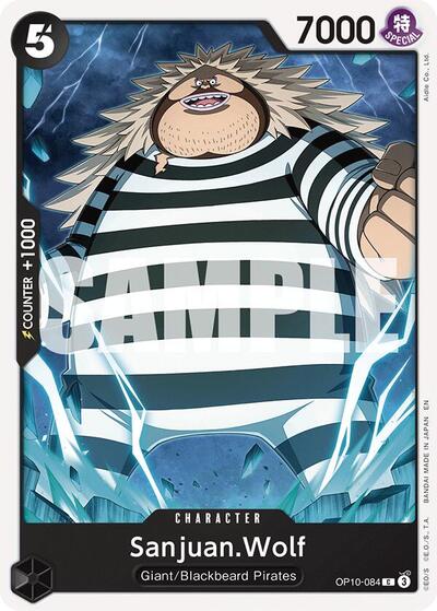 SanjuanWolf Reprint (ST-27) #OP10-084 Common (Near Mint) Starter Deck 27: BLACK Marshall.D.Teach One Piece Card Game: 2025