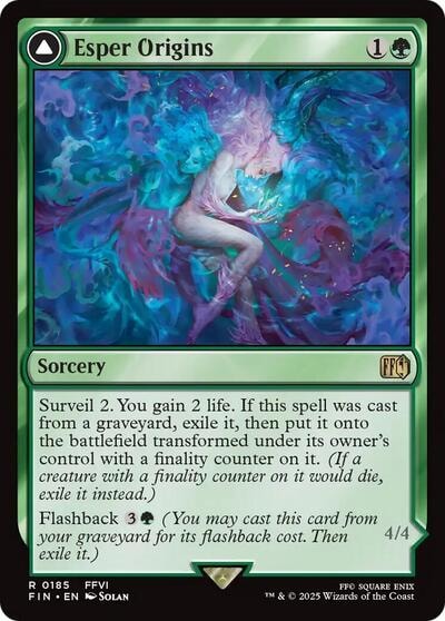 Esper Origins (FIN) #185 Rare FINAL FANTASY Magic: The Gathering: 2025