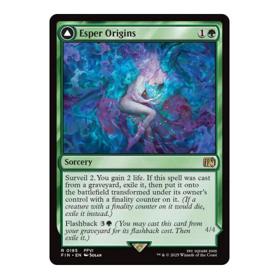 Esper Origins (FIN) #185 Rare (Lightly Played) FINAL FANTASY Magic: The Gathering: 2025