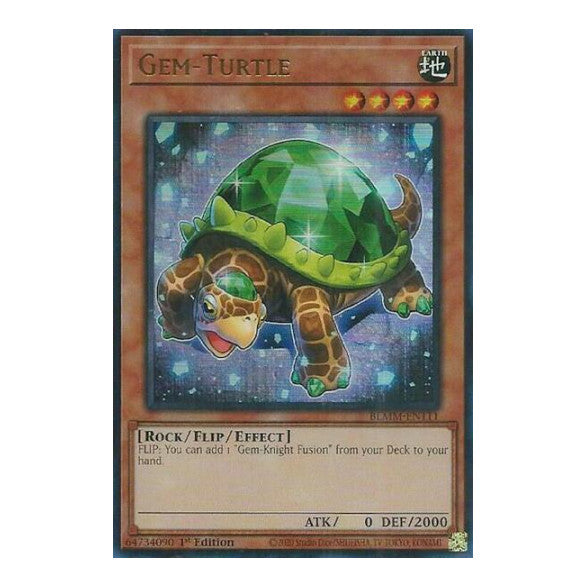 Gem-Turtle (BLMM) #BLMM-EN111 Ultra Rare (1st Edition Near Mint) Battles of Legend: Monster Mayhem YuGiOh: 2025