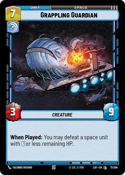 Grappling Guardian (LOF) #071/264 Common (Near Mint) Legends of the Force Star Wars: Unlimited: 2025