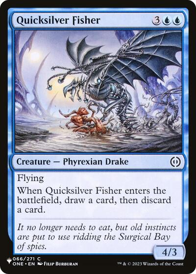 Quicksilver Fisher (LIST) #ONE-287 Common (Lightly Played) The List Reprints Magic: The Gathering: 2026