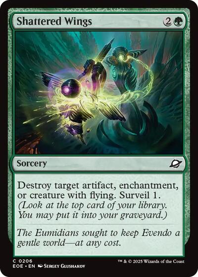 Shattered Wings (EOE) #206 Common Edge of Eternities Magic: The Gathering: 2025