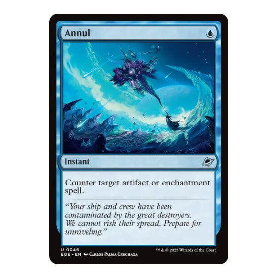 Annul (EOE) #46 Uncommon Edge of Eternities Magic: The Gathering: 2025