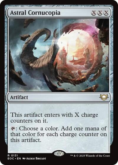 Astral Cornucopia (EOC) #131 Rare (Lightly Played) Commander: Edge of Eternities Magic: The Gathering: 2025