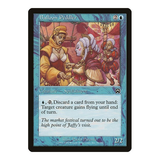 Balloon Peddler (MMQ) #59 Common Mercadian Masques Magic: The Gathering: 1999