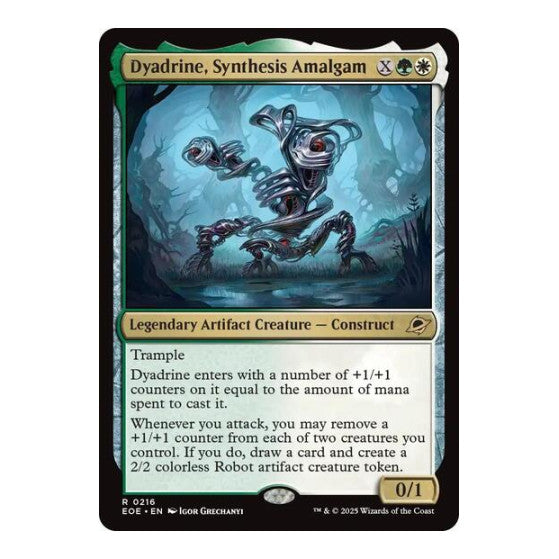 Dyadrine, Synthesis Amalgam (EOE) #216 Rare (Near Mint) Edge of Eternities Magic: The Gathering: 2025