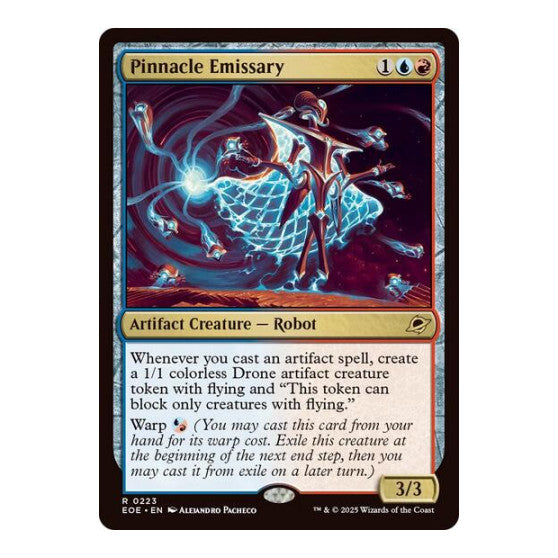 Pinnacle Emissary (EOE) #223 Rare (Lightly Played) Edge of Eternities Magic: The Gathering: 2025