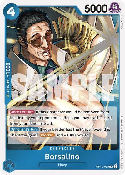 Borsalino (OP12) #OP12-053 Rare (Foil Near Mint) Legacy of the Master One Piece Card Game: 2025