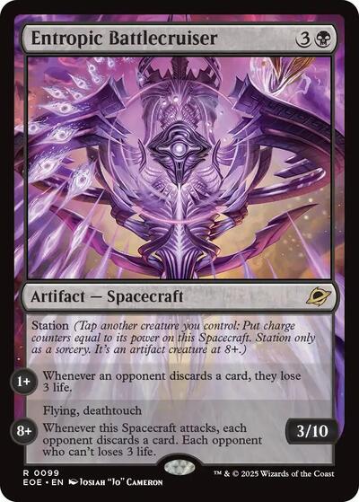 Entropic Battlecruiser (EOE) #99 Rare Edge of Eternities Magic: The Gathering: 2025