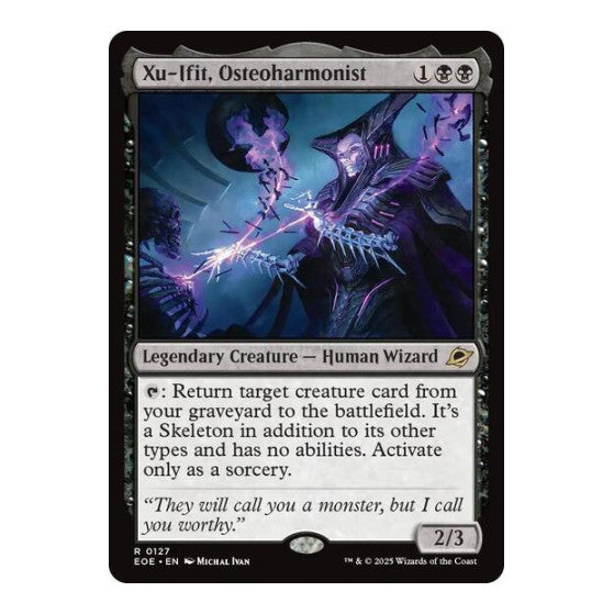 Xu-Ifit, Osteoharmonist (EOE) #127 Rare (Lightly Played) Edge of Eternities Magic: The Gathering: 2025