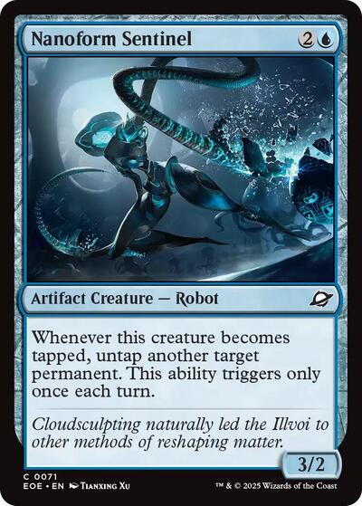 Nanoform Sentinel (EOE) #71 Common (Lightly Played) Edge of Eternities Magic: The Gathering: 2025