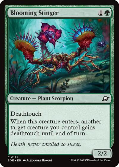 2025 Magic: Edge of Eternities (EOE) - Blooming Stinger (#174, Common) (Lightly Played)