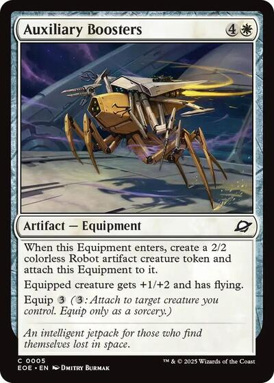 Auxiliary Boosters (EOE) #5 Common Edge of Eternities Magic: The Gathering: 2025