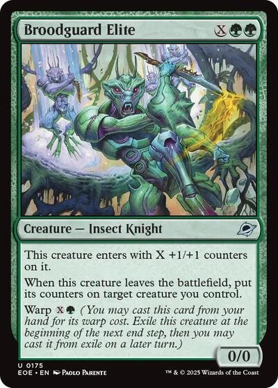 Broodguard Elite (EOE) #175 Uncommon (Lightly Played) Edge of Eternities Magic: The Gathering: 2025