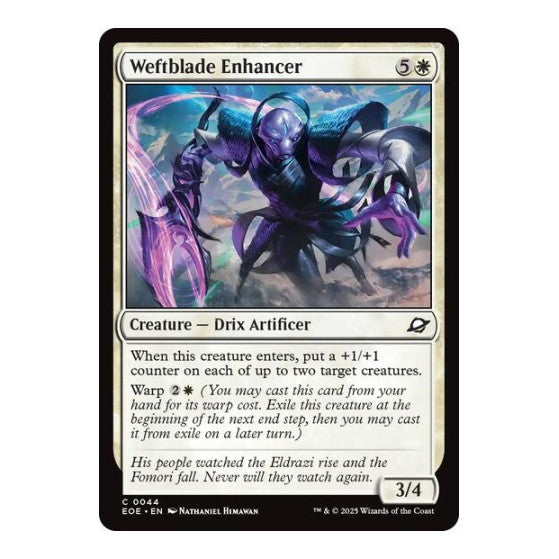 Weftblade Enhancer (EOE) #44 Common Edge of Eternities Magic: The Gathering: 2025