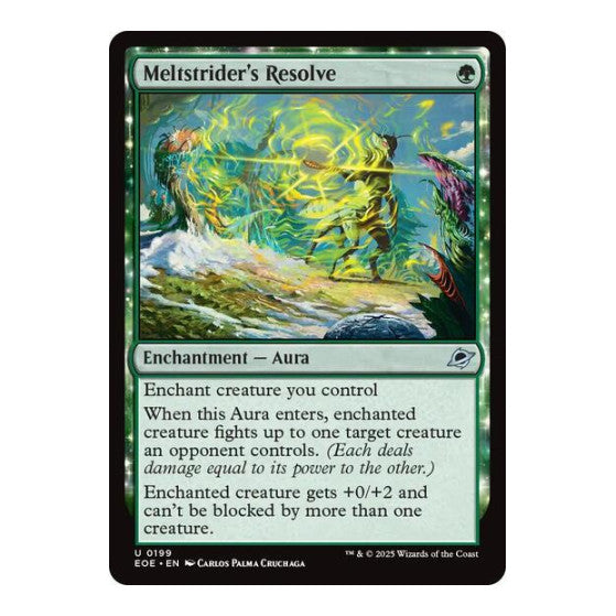 Meltstrider's Resolve (EOE) #199 Uncommon Edge of Eternities Magic: The Gathering: 2025